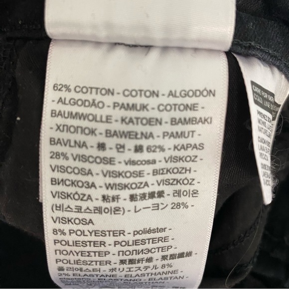 Levis - 711 Skinny Filiforme - Black Size 30 - Picture 9 of 10